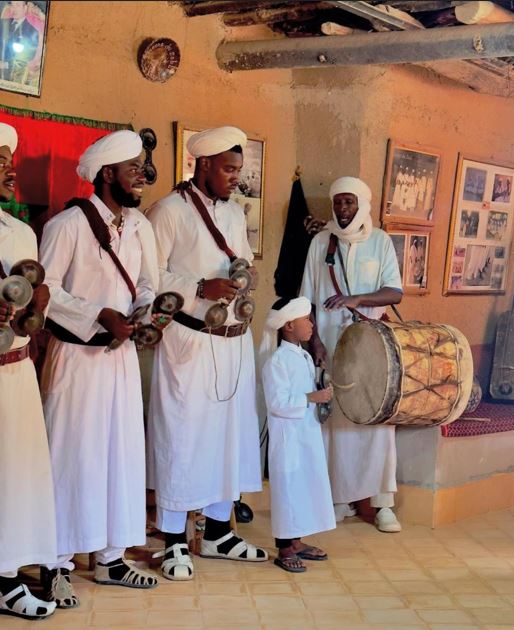 Gnawa group in the Khamlia Village