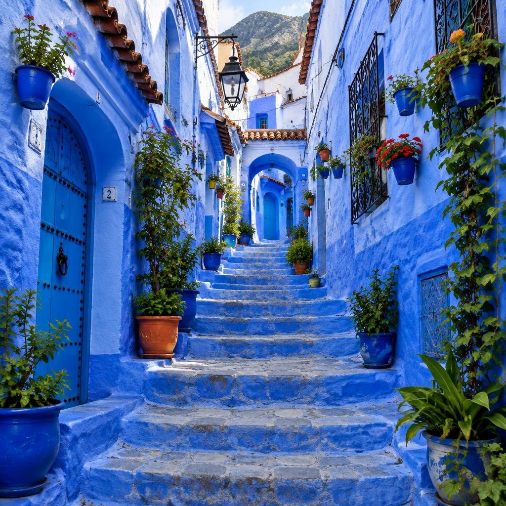 Chefchaouen blue city