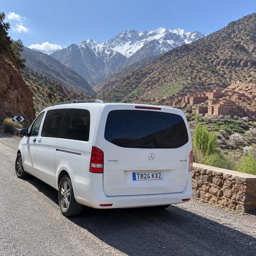 Small van for family tours